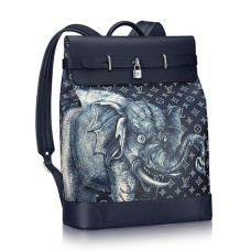 Louis Vuitton M54126 Steamer Backpack Monogram Savane Canvas Louis Vuitton M54126 Steamer Backpack Monogram Savane Canvas