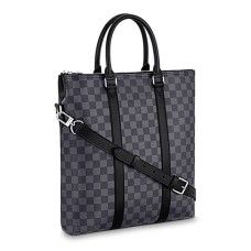 Louis Vuitton Anton Tote N40000 Damier Graphite Canvas Louis Vuitton Anton Tote N40000 Damier Graphite Canvas