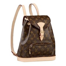 Louis Vuitton M51136 Montsouris MM Backpack Monogram Canvas Louis Vuitton M51136 Montsouris MM Backpack Monogram Canvas