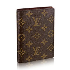 Louis Vuitton M60181 Passport Cover Monogram Canvas