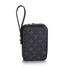Louis Vuitton M61872 Box Clutch Monogram Eclipse Canvas Louis Vuitton M61872 Box Clutch Monogram Eclipse Canvas