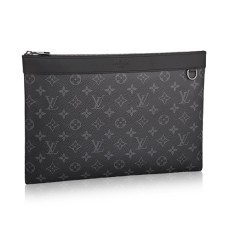 Louis Vuitton M62291 Pochette Apollo Monogram Eclipse Canvas Louis Vuitton M62291 Pochette Apollo Monogram Eclipse Canvas
