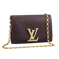Louis Vuitton M94423 Chain Louise GM Crossbody Bag Taurillon Leather Louis Vuitton M94423 Chain Louise GM Crossbody Bag Taurillon Leather