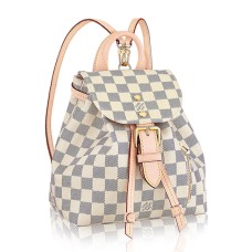 Louis Vuitton N44026 Sperone BB Backpack Damier Azur Canvas Louis Vuitton N44026 Sperone BB Backpack Damier Azur Canvas