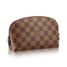 Louis Vuitton N47516 Cosmetic Pouch Damier Ebene Canvas